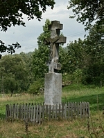 przydrożny krzyż