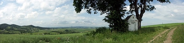 Panorama na Pogórze Karpackie